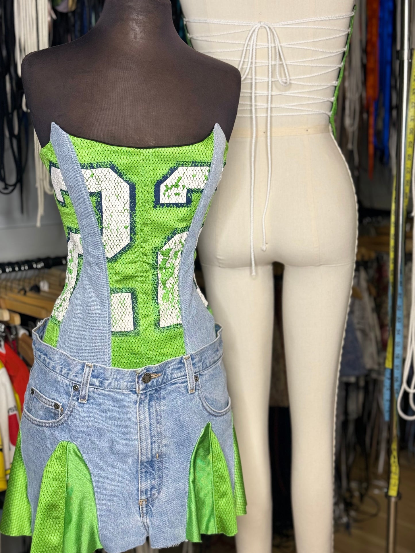 Green Kali Skirt