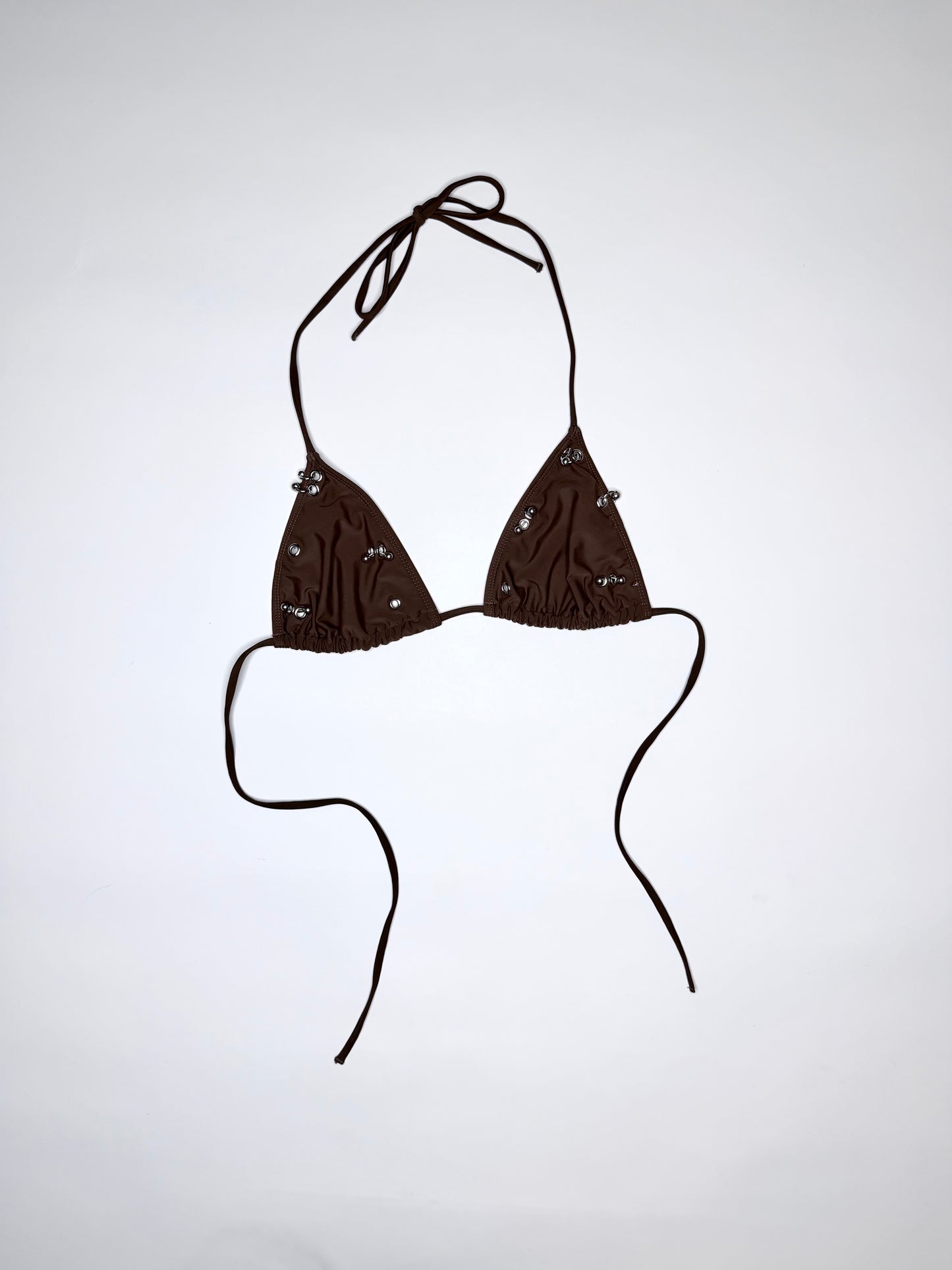 Brown Pierced Bikini