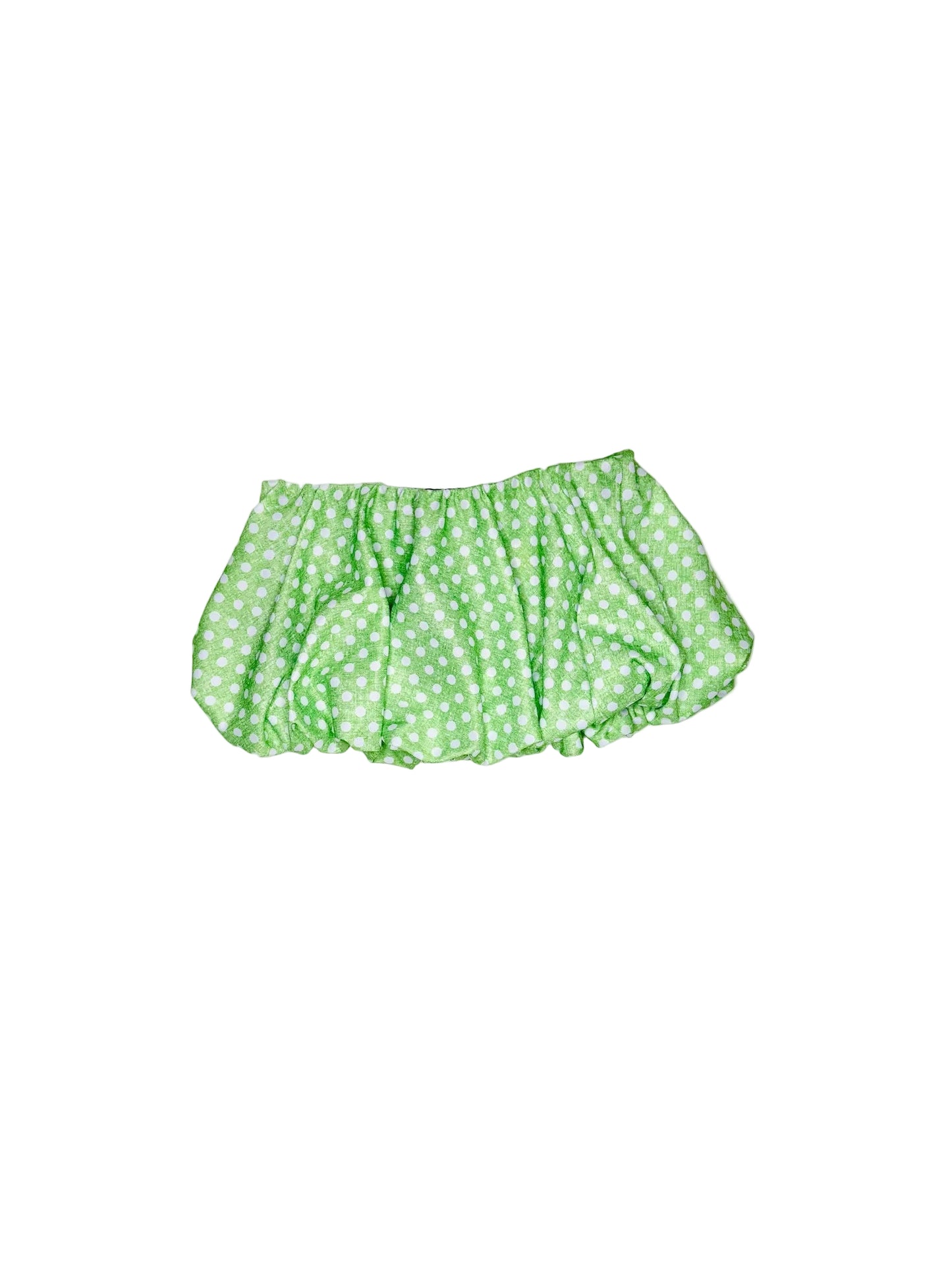 Lime Green Polka Dot Bubble