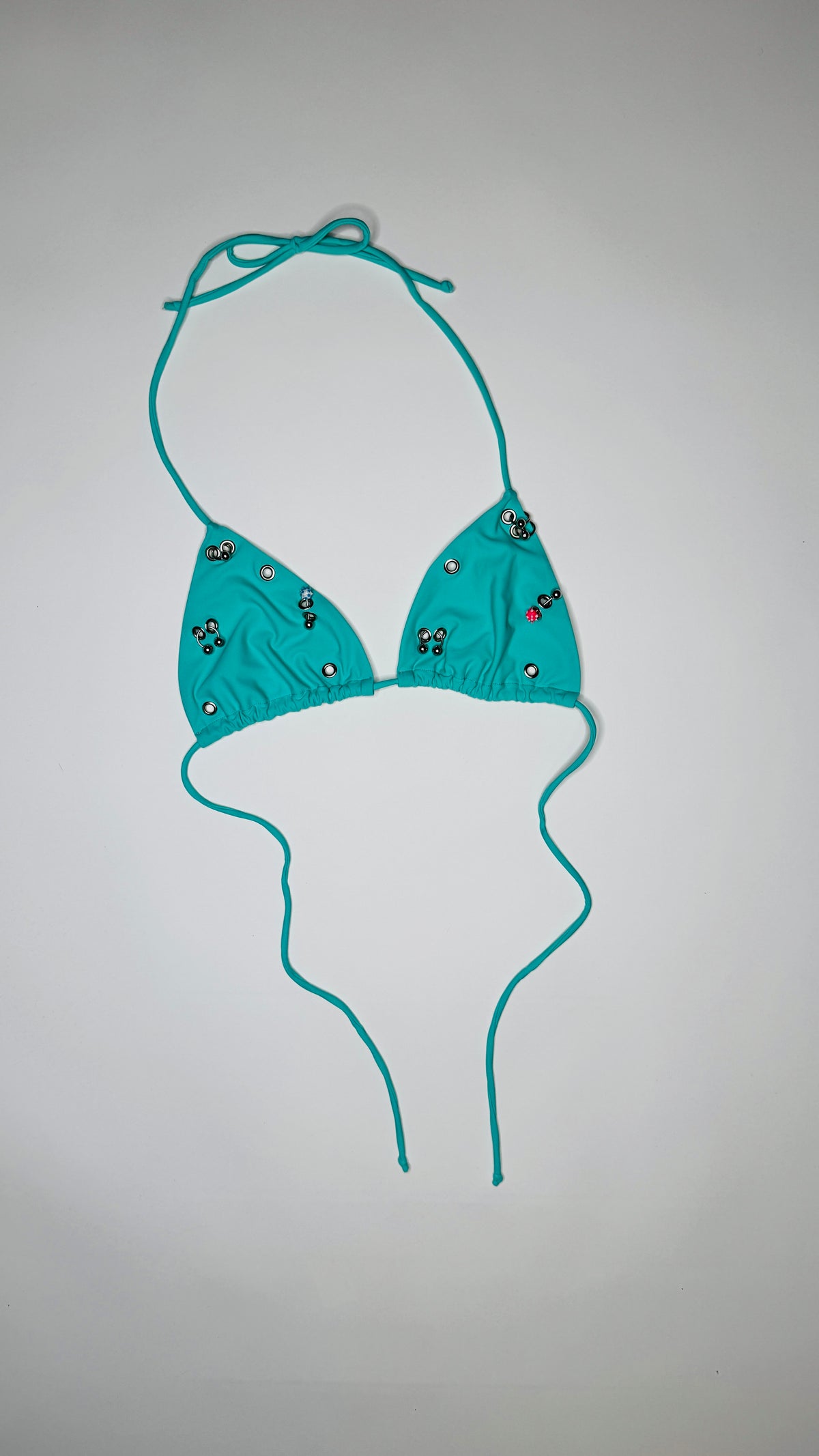Teal Pierced Bikini