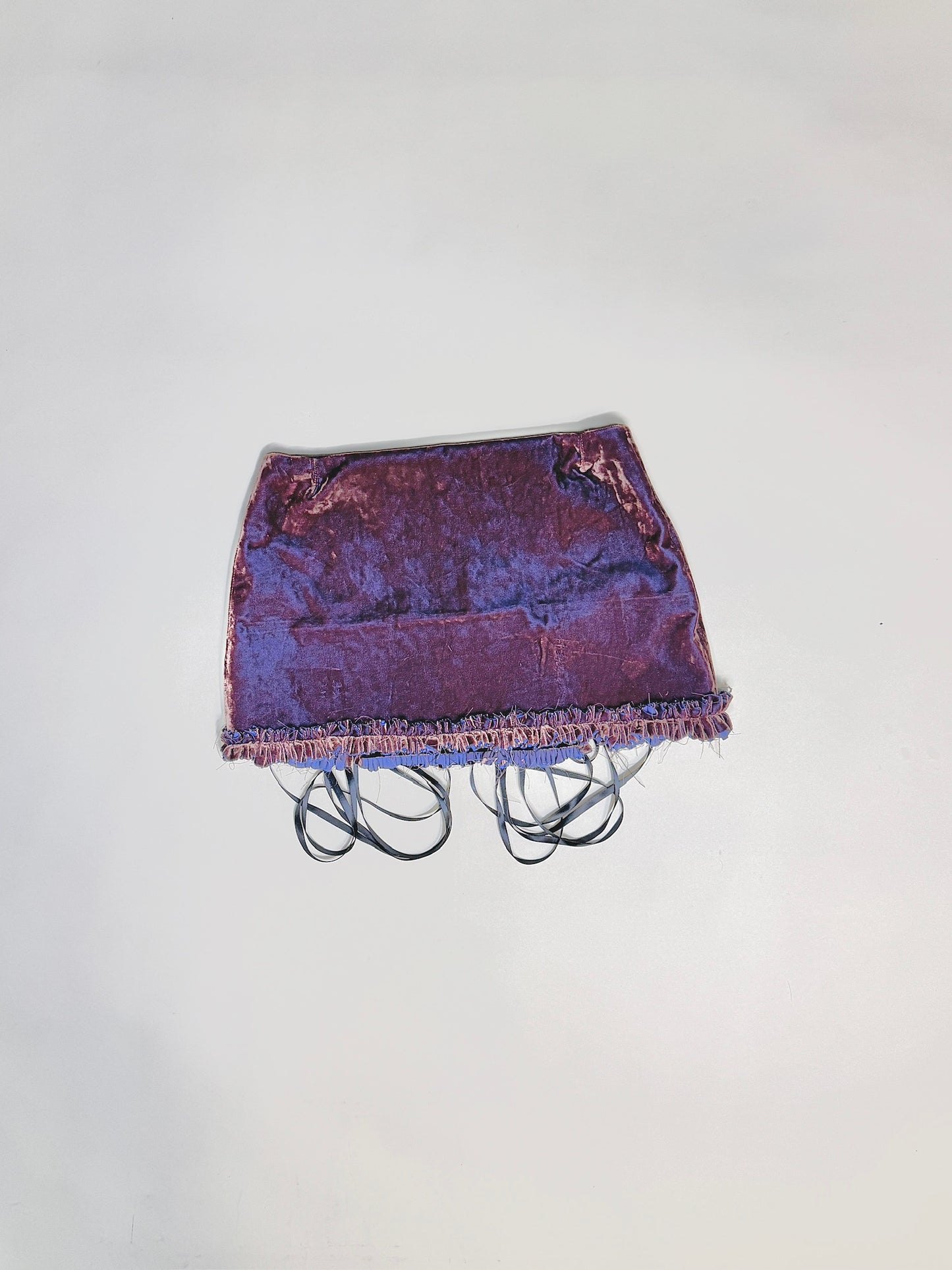 Crushed Velvet Skirt