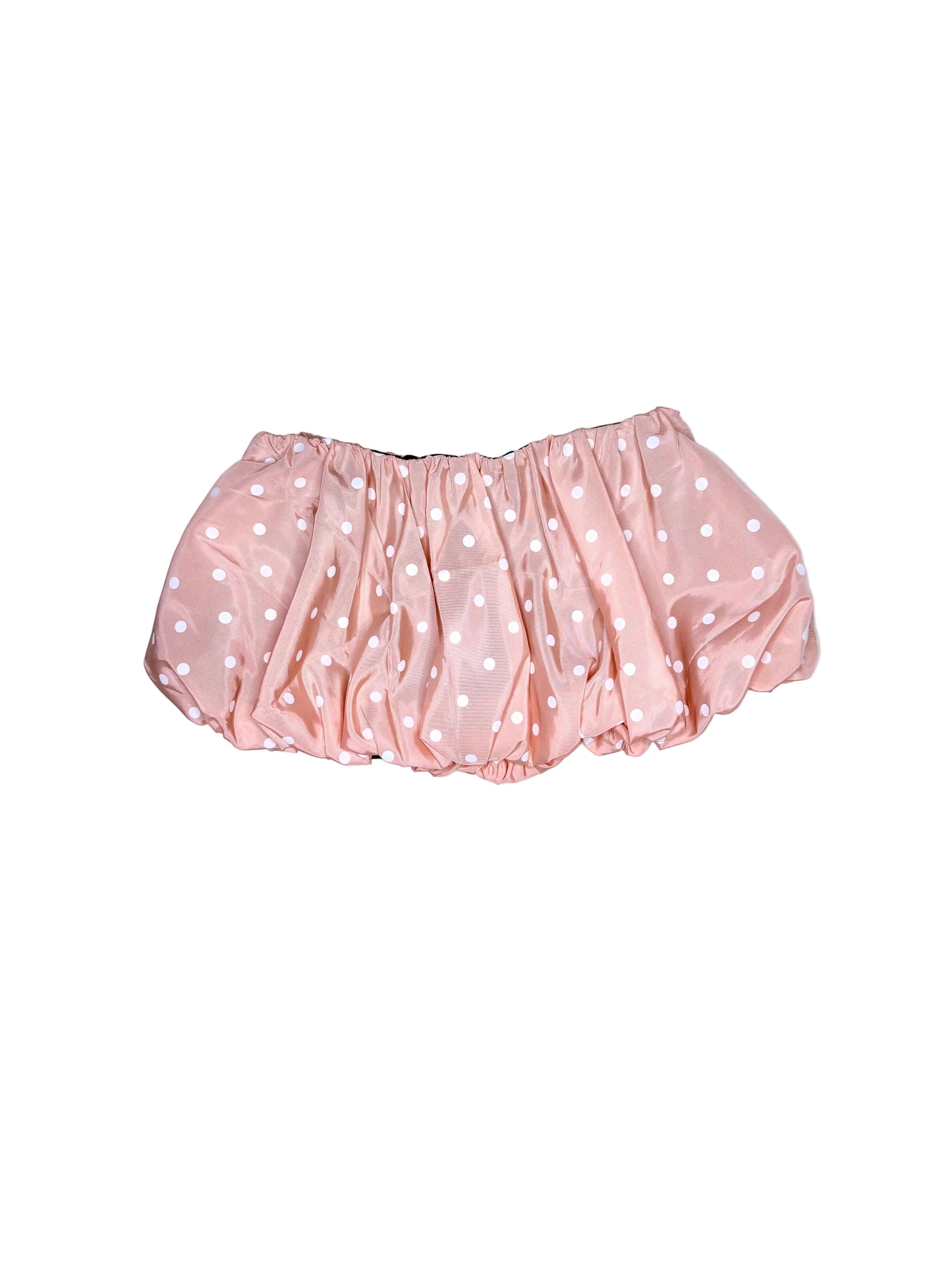 Peach Polka Dot Skirt