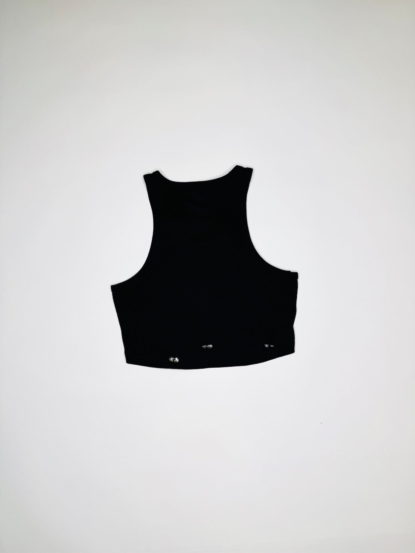 Black Cropped Tank