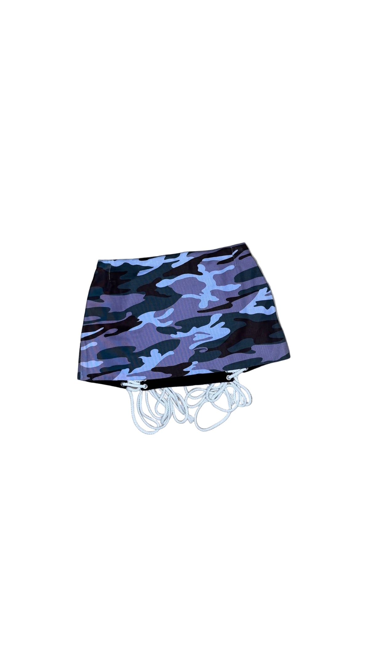 Purple Camo Lace-Up