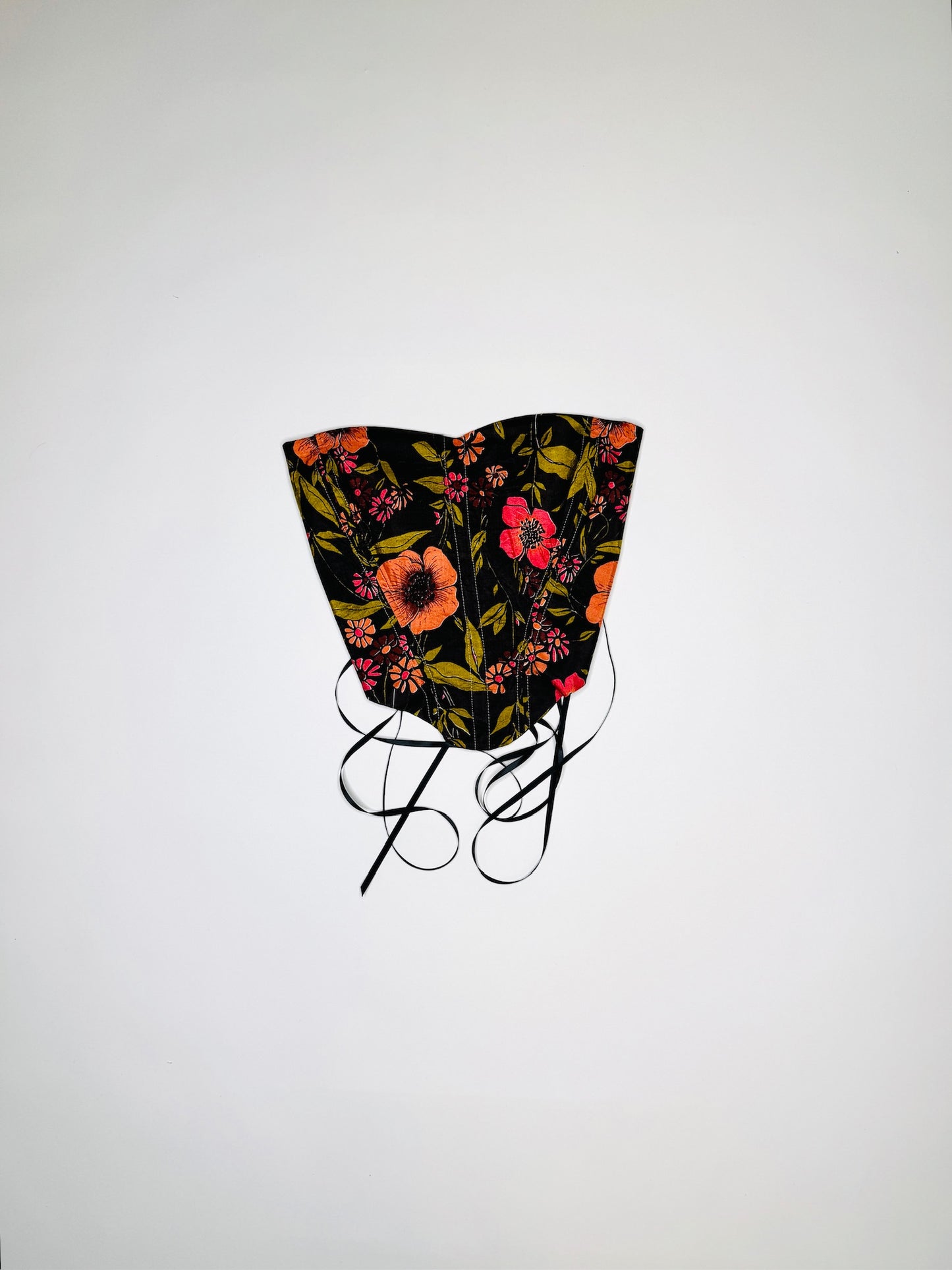 Brown and Pink Floral