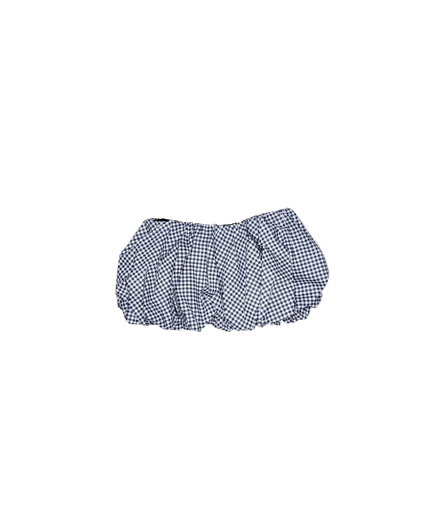 Teal Gingham Bubble