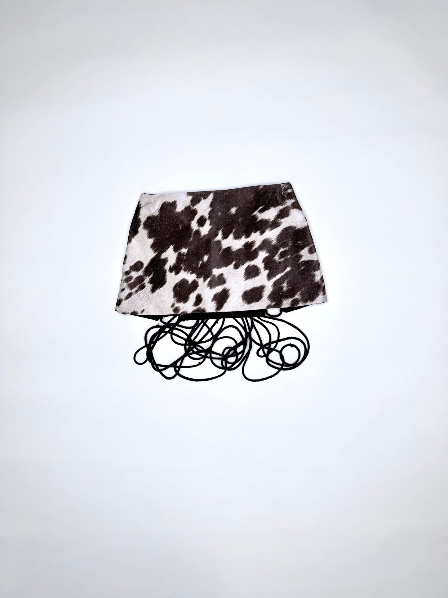Mocha Brown Cow Skirt