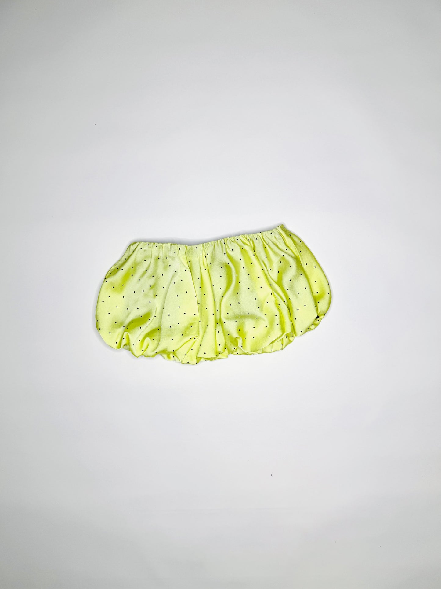 Yellow Polka Dot Micro Bubble