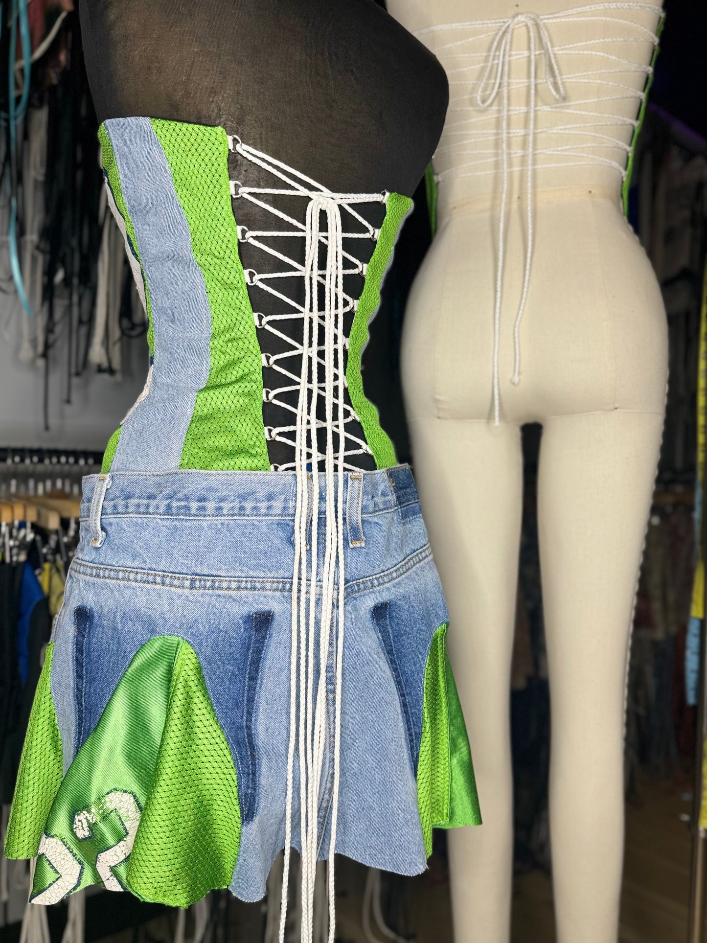 Green Kali Skirt