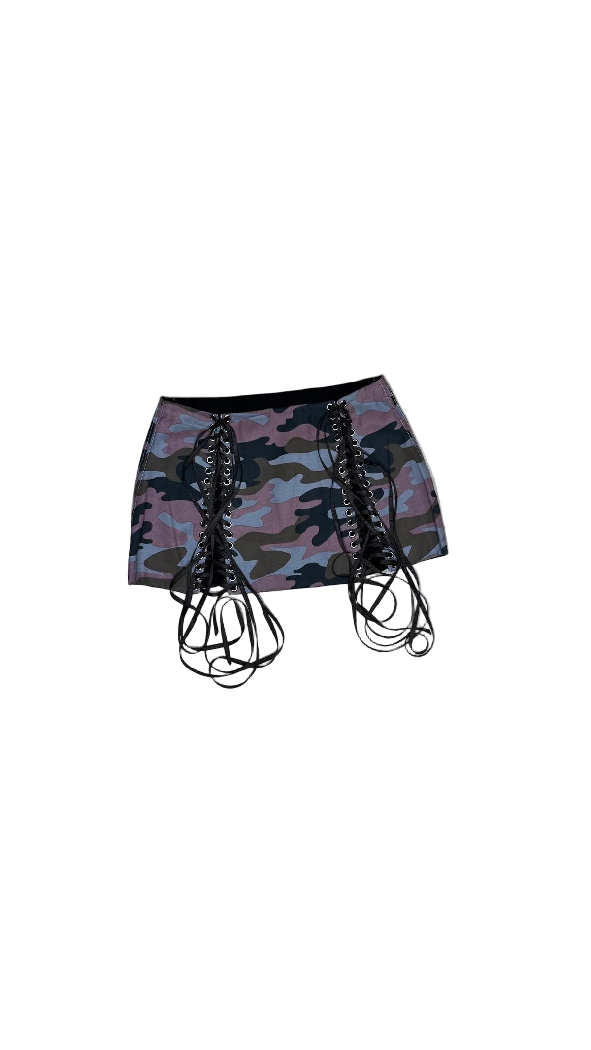 Mauve Camo Lace-Up