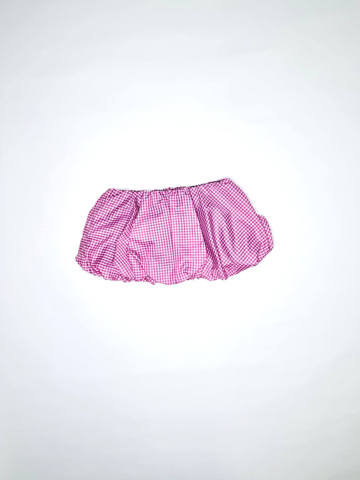 Pink Gingham Bubble