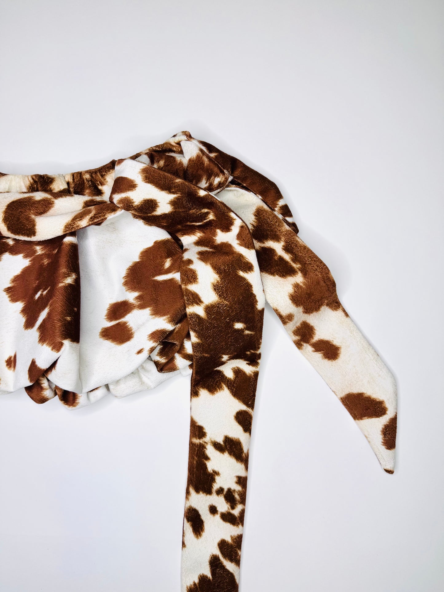 Bronze Cow Bubble Skirt