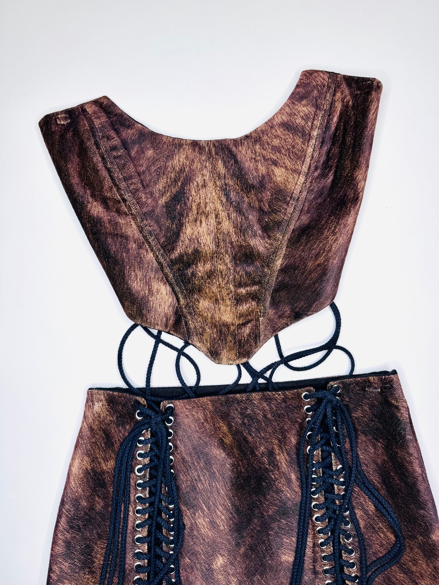 Brown Horsehair Suki Set