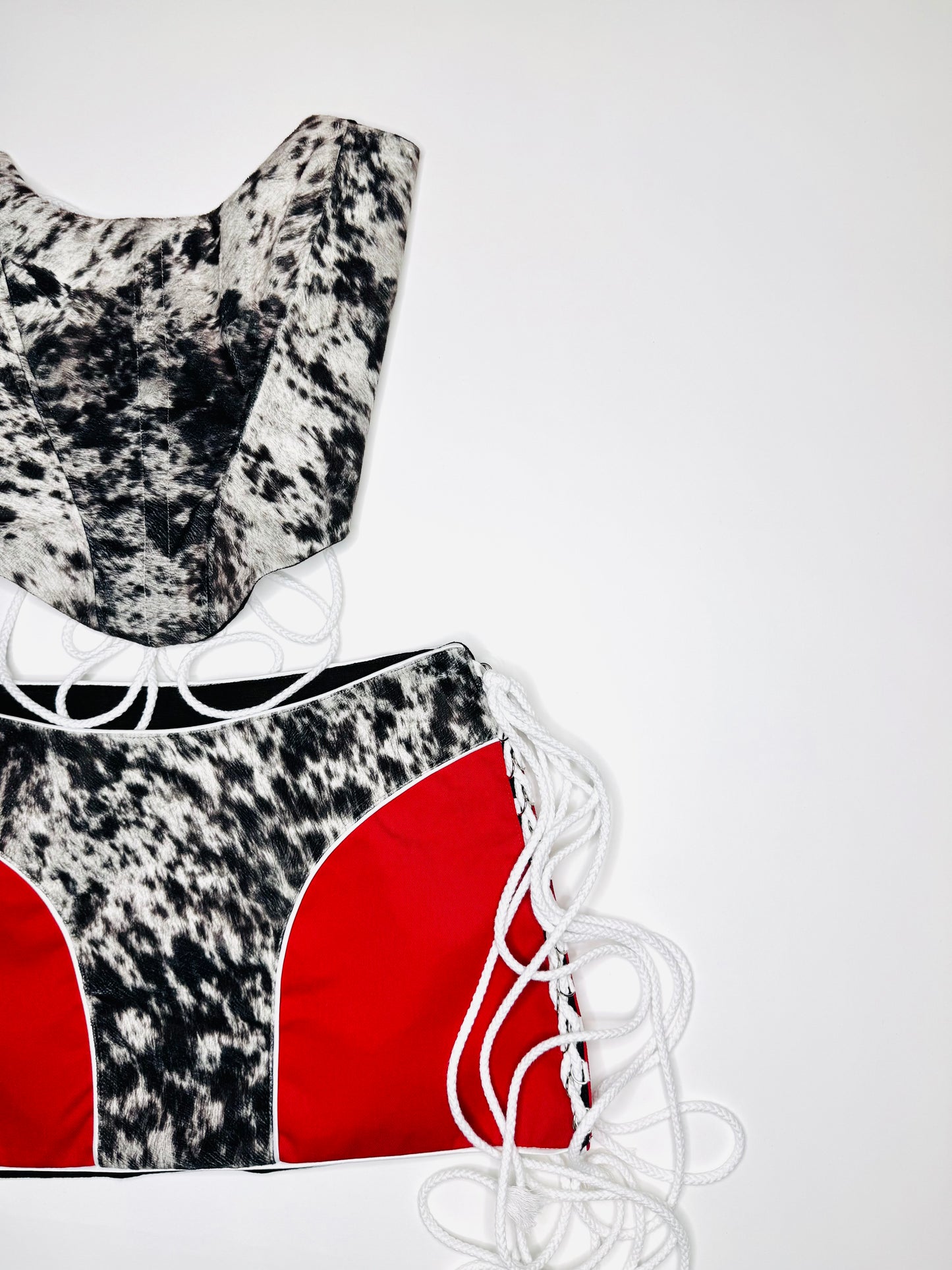 Black Horsehair Fifi Set