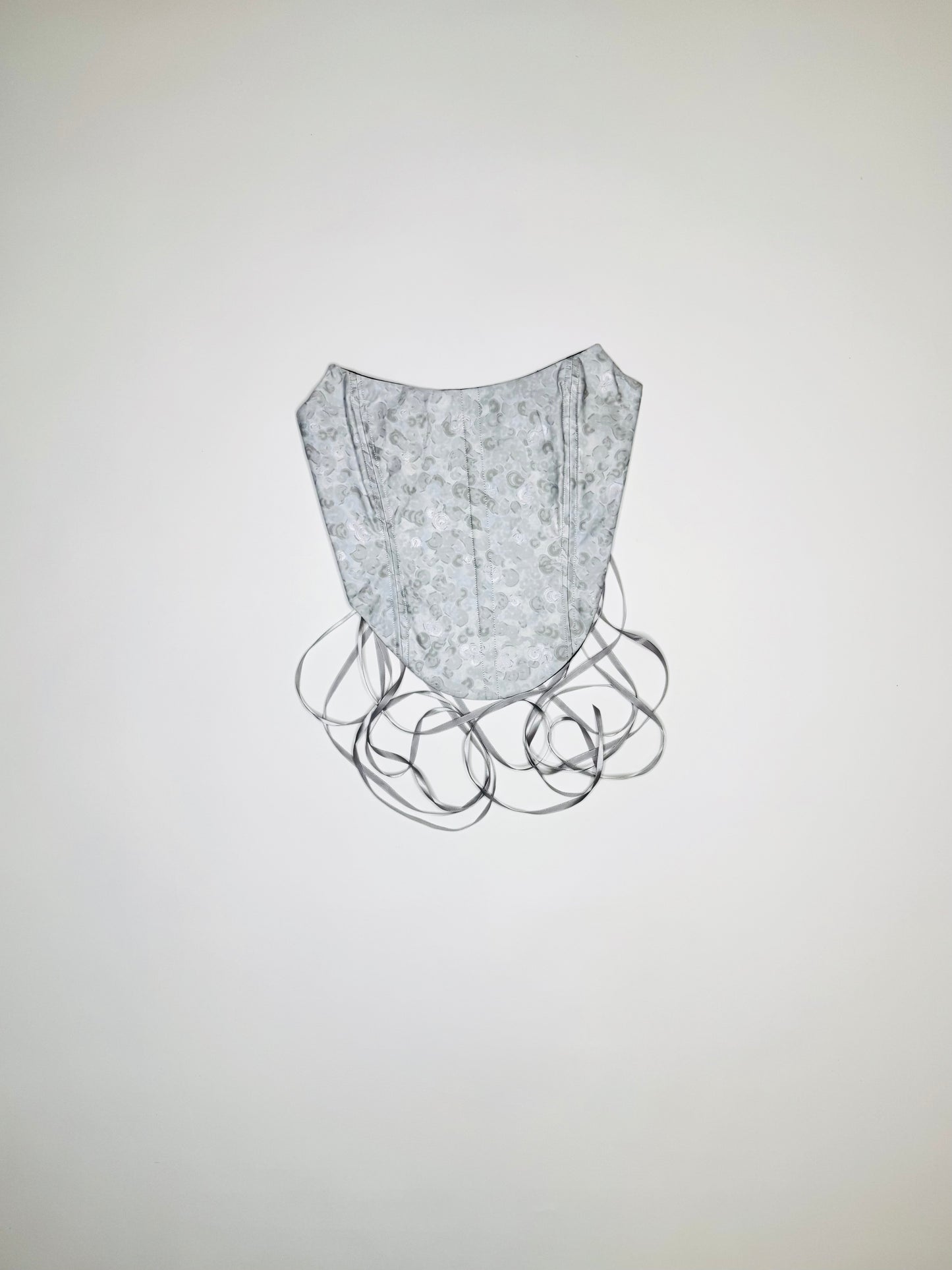 Vintage Silver Corset