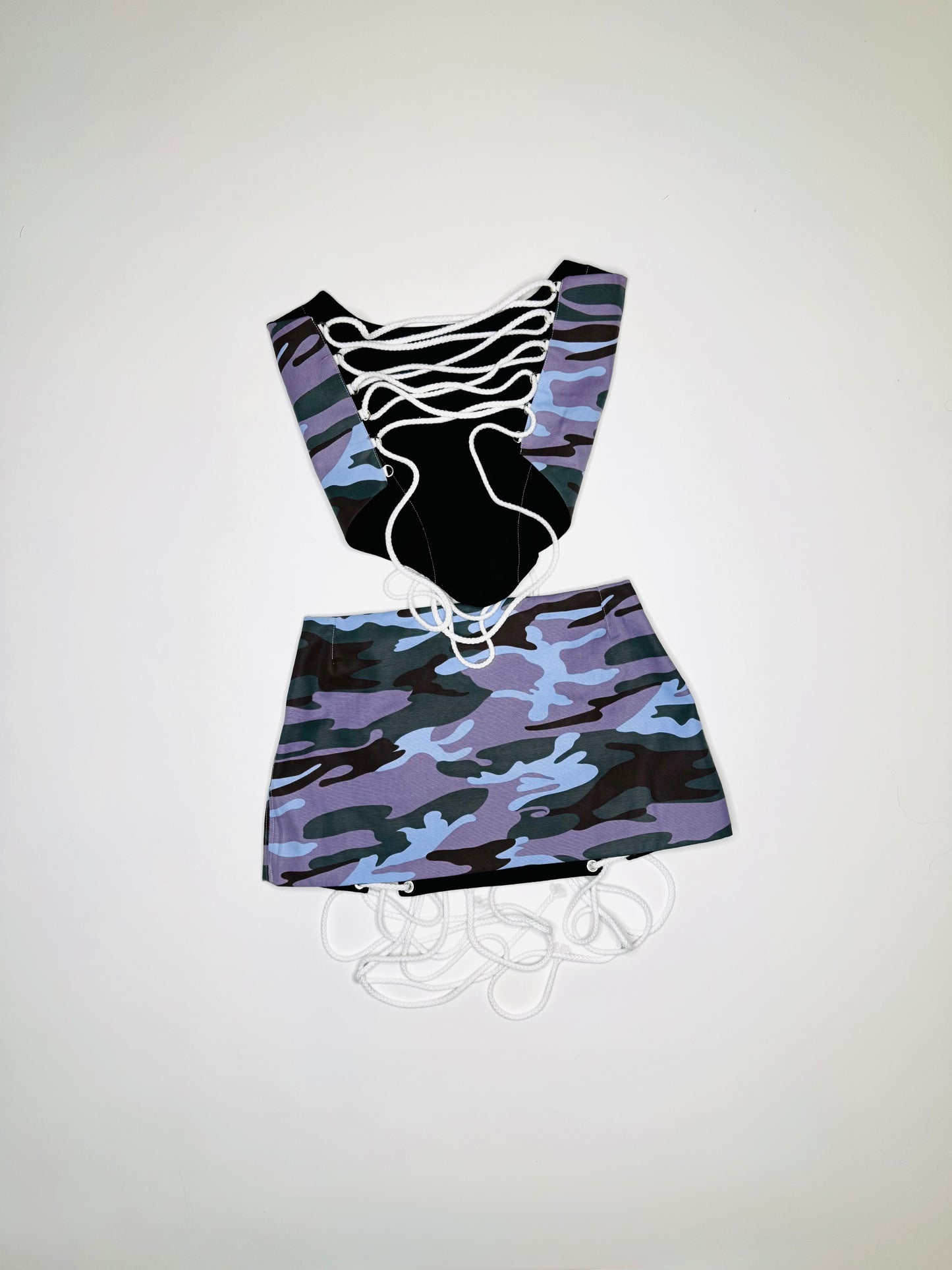 Purple Camo Bubble Set