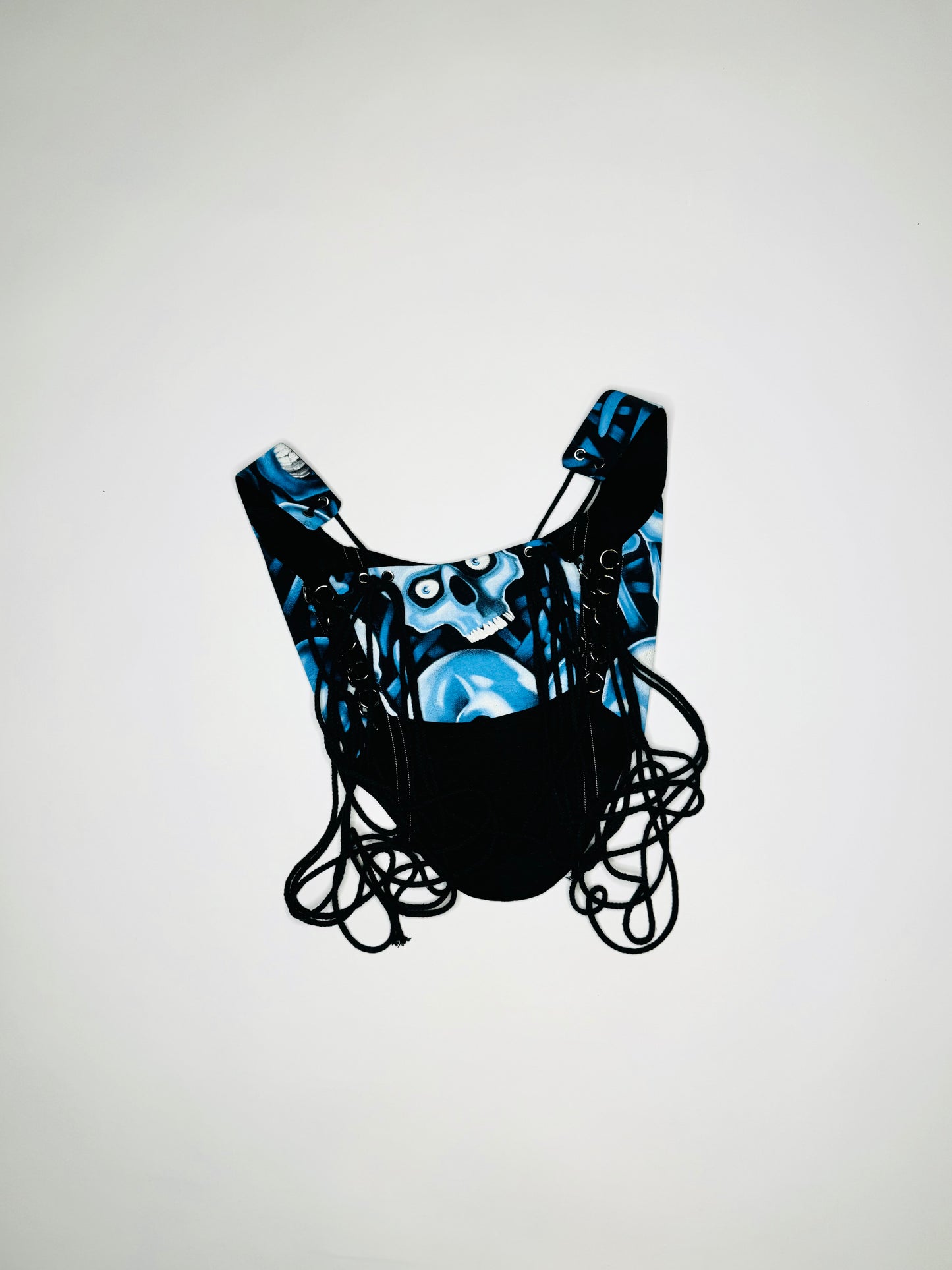 Blue Skull Pile Strap
