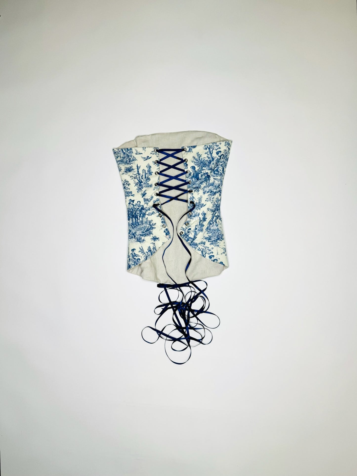 Toile de Jouy Blue Gia