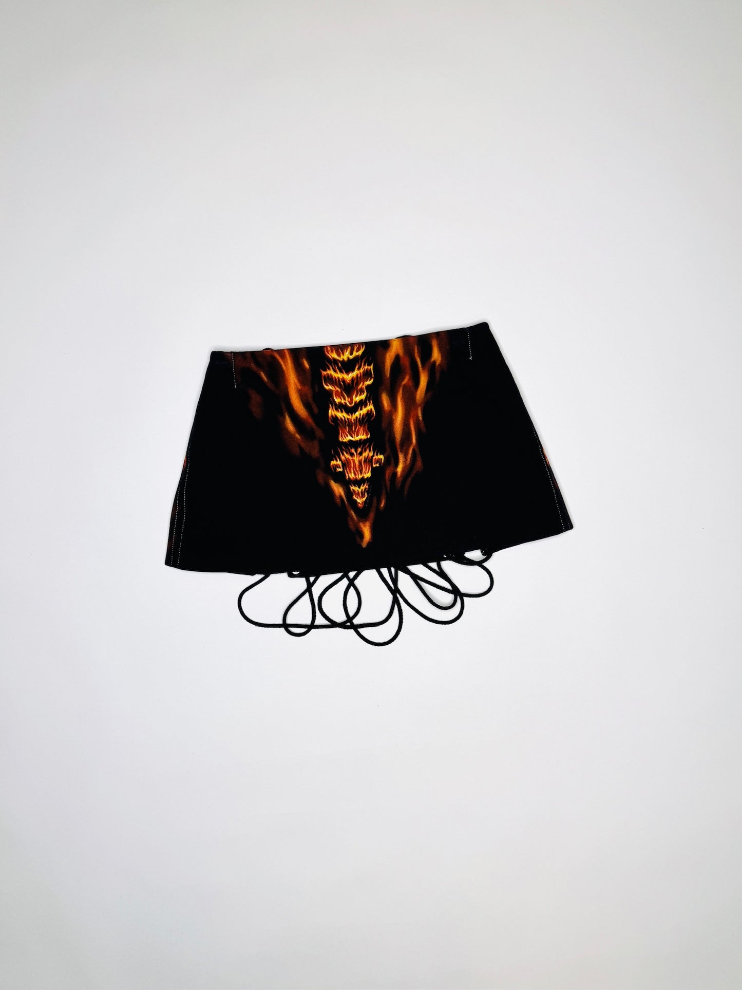Flame Skull Skirt