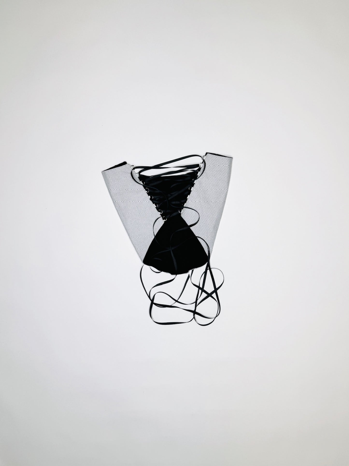 White Mini Polka Dot