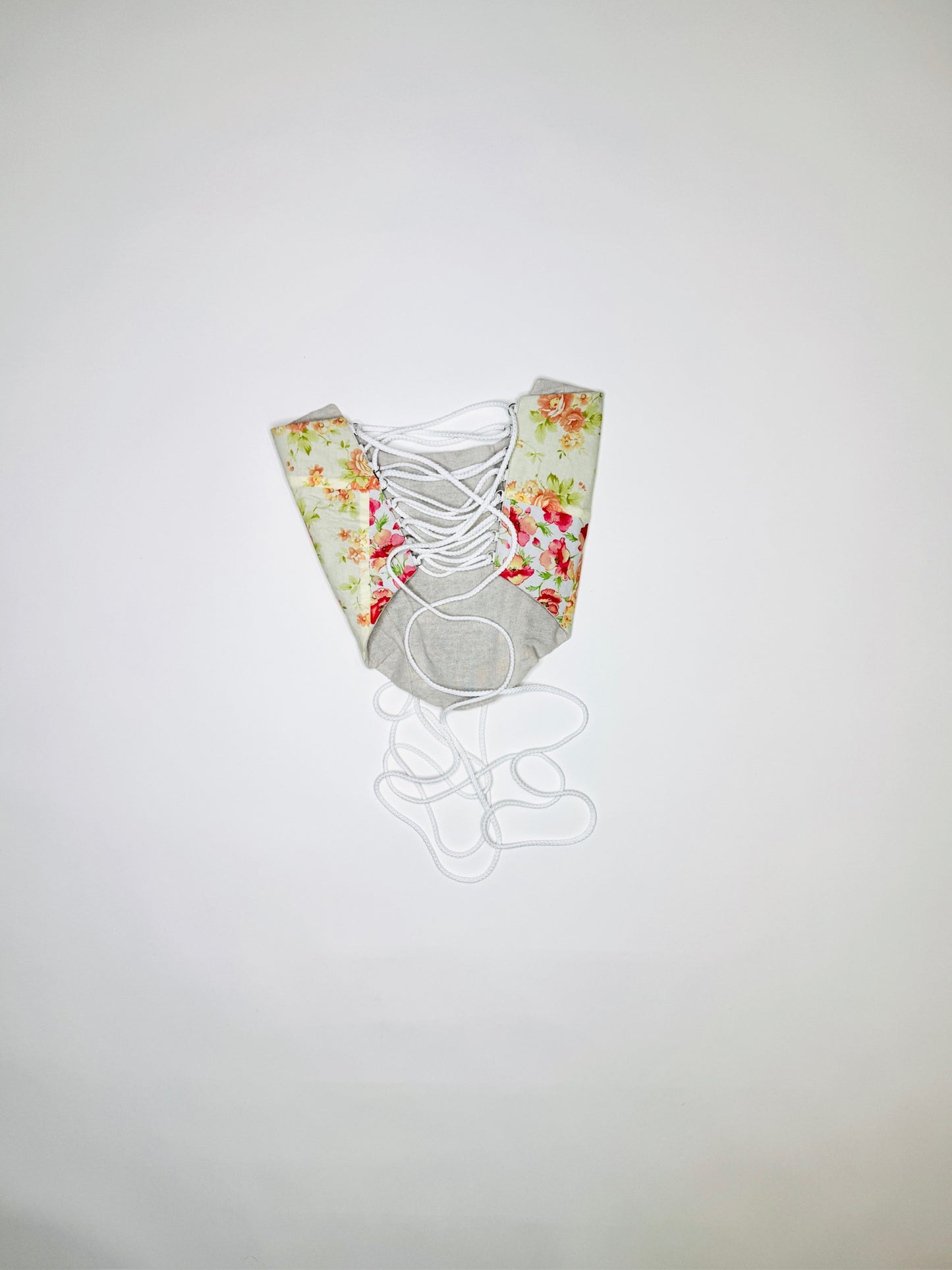 Vintage Floral Quilt Corset