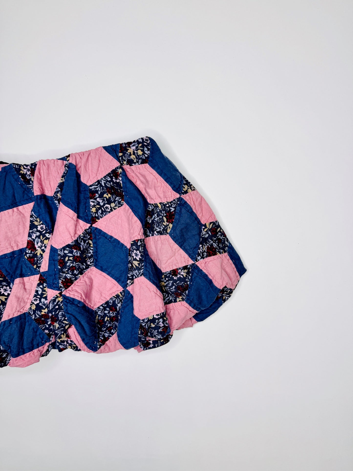 Vintage Quilt Bubble Skirt