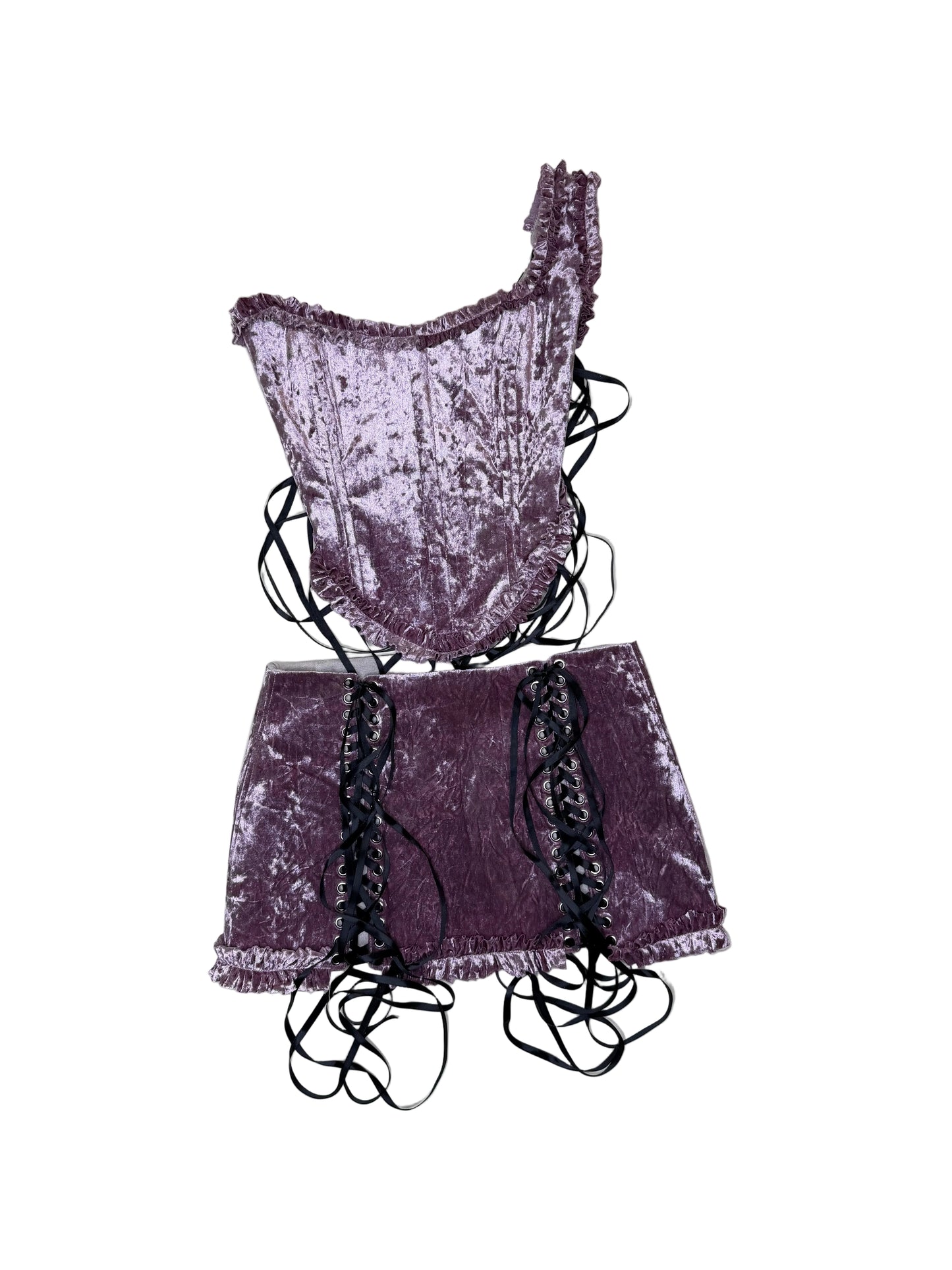 Crushed Velvet Set