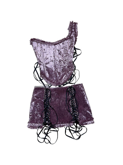 Crushed Velvet Set