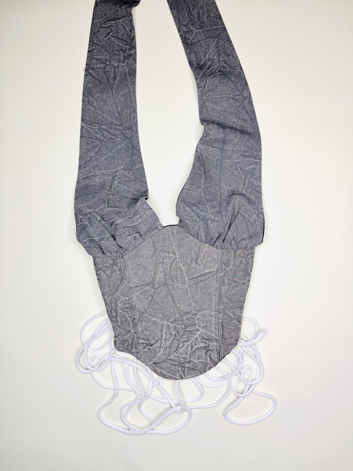Grey Acid Wash Halter