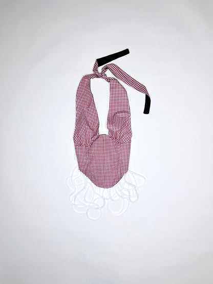 Red Gingham Halter