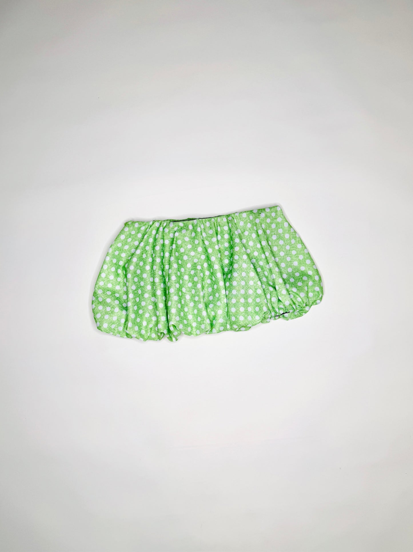 Lime Green Polka Dot Bubble