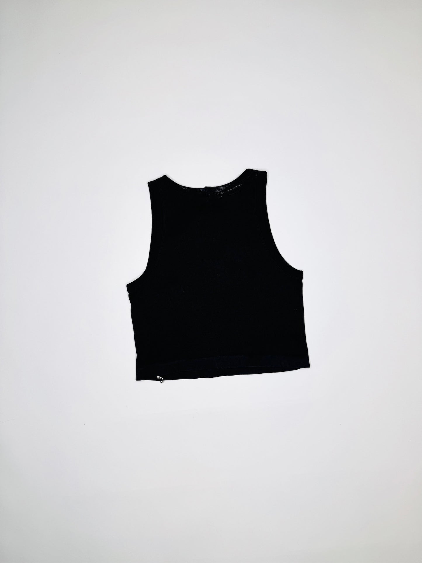 Black Cropped Tank