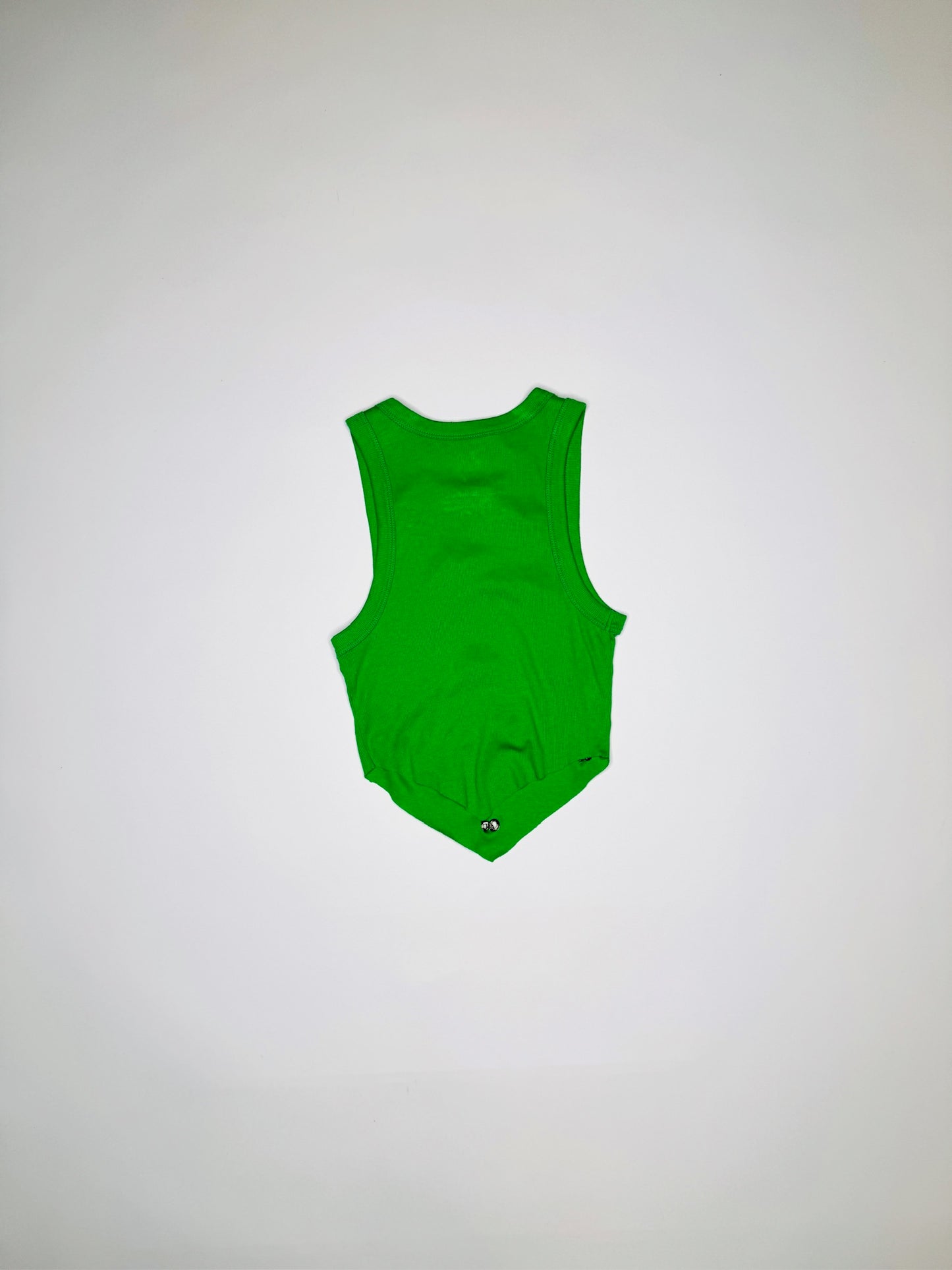 Green Pierced Tank