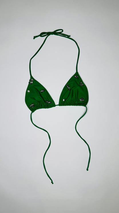 Green Pierced Bikini
