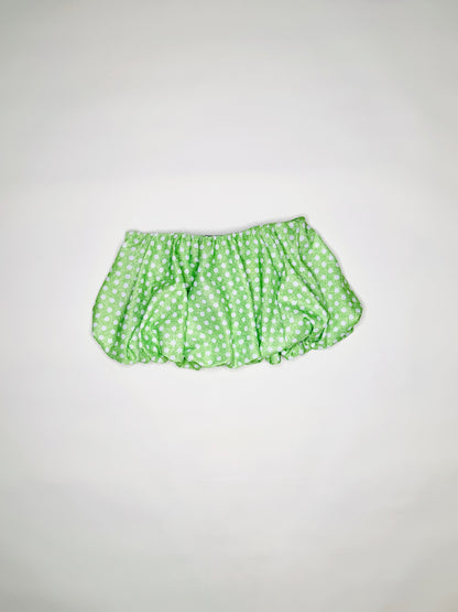 Lime Green Polka Dot Bubble