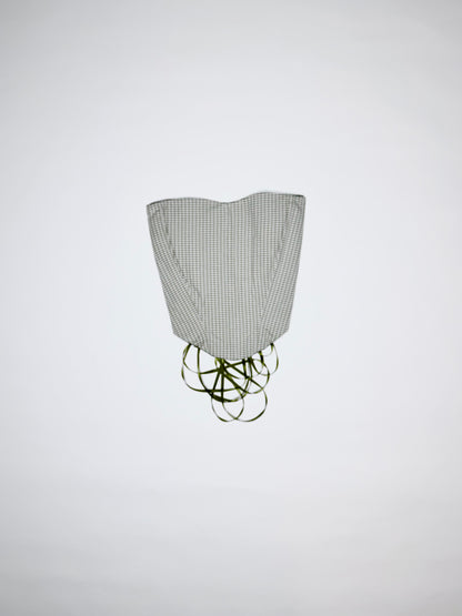 Olive Green Gingham
