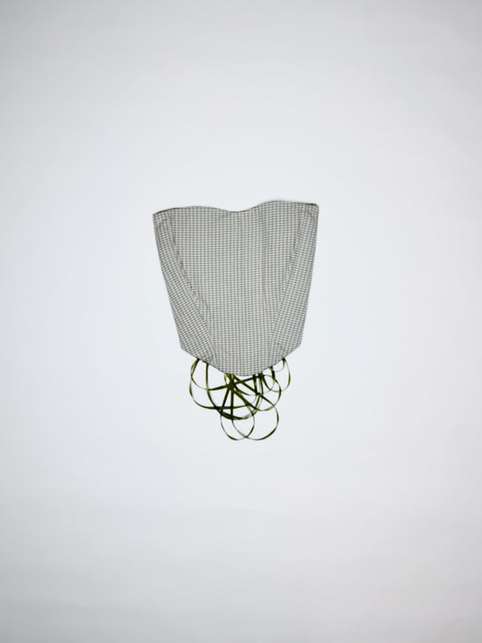 Olive Green Gingham