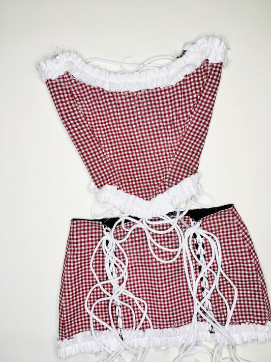 Reg Gingham Set