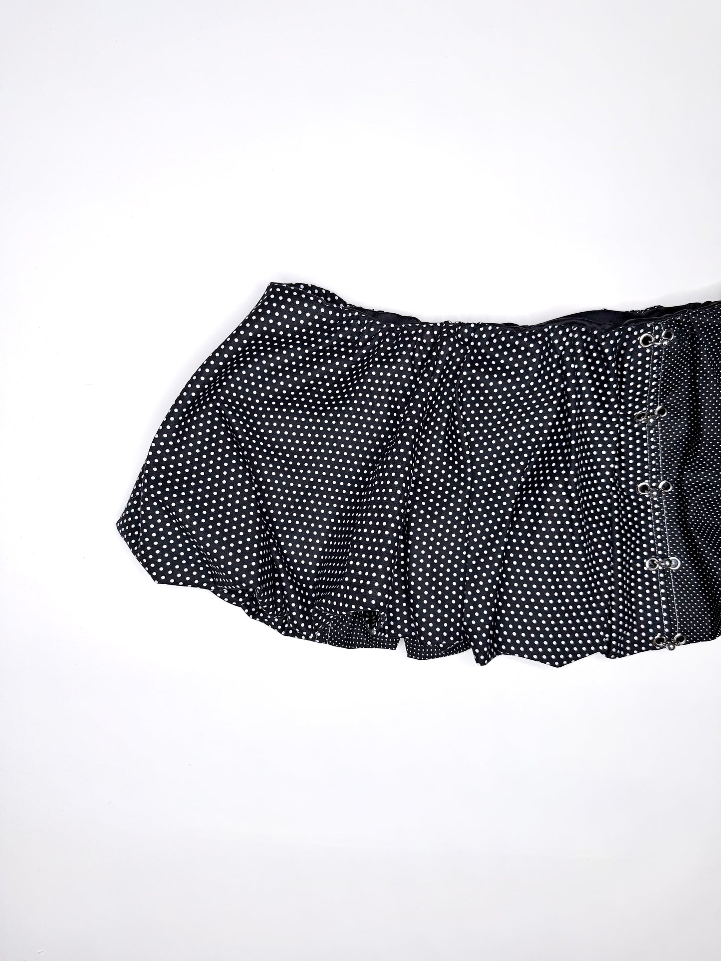 Split Polka Dot Skirt