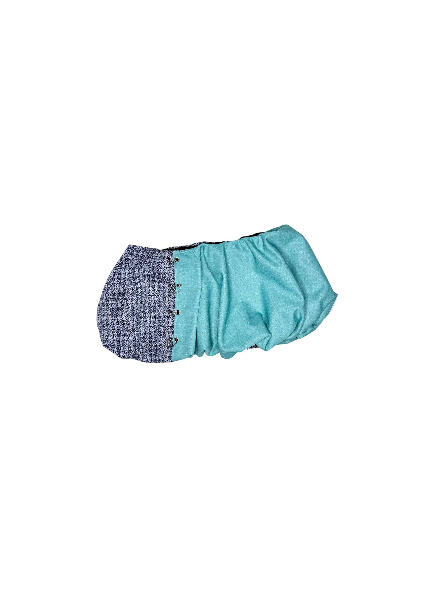 Split Plaid Bubble