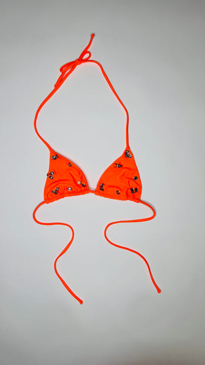 Orange Pierced Bikini