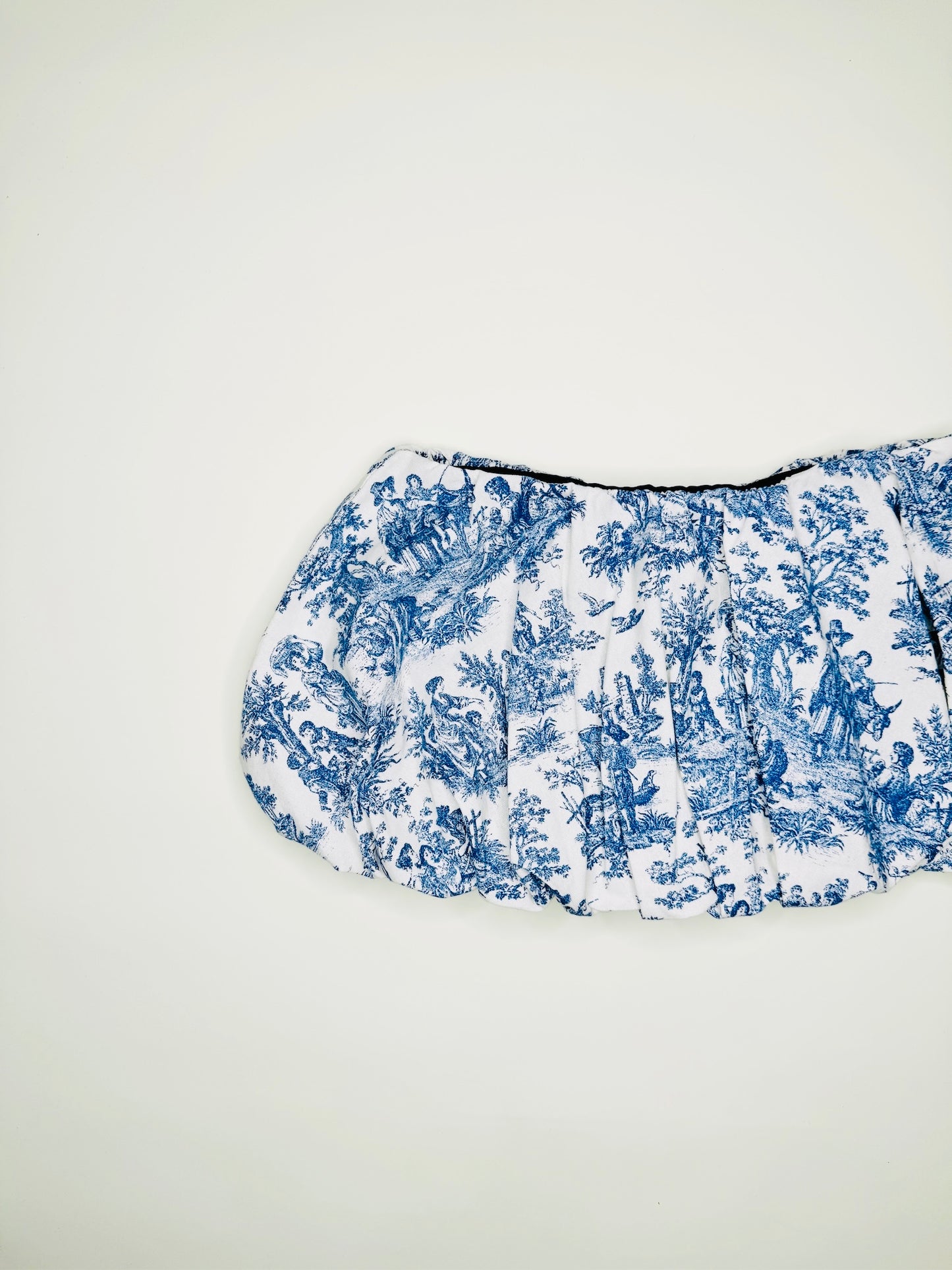 Blue Toile Bubble