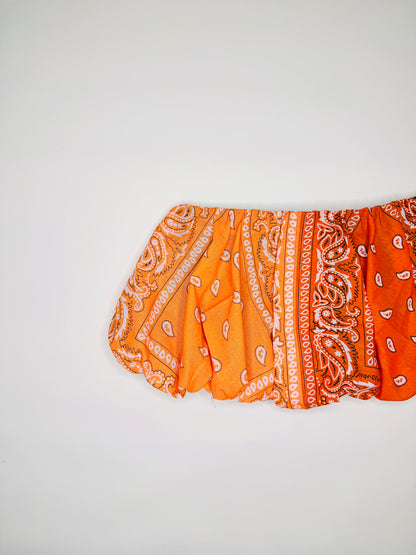 Orange Bandana Bubble