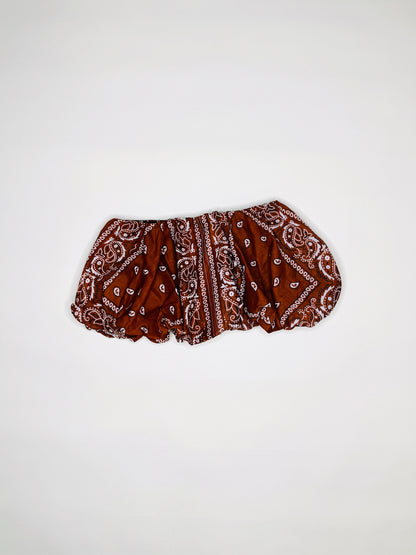 Brown Bandana Bubble