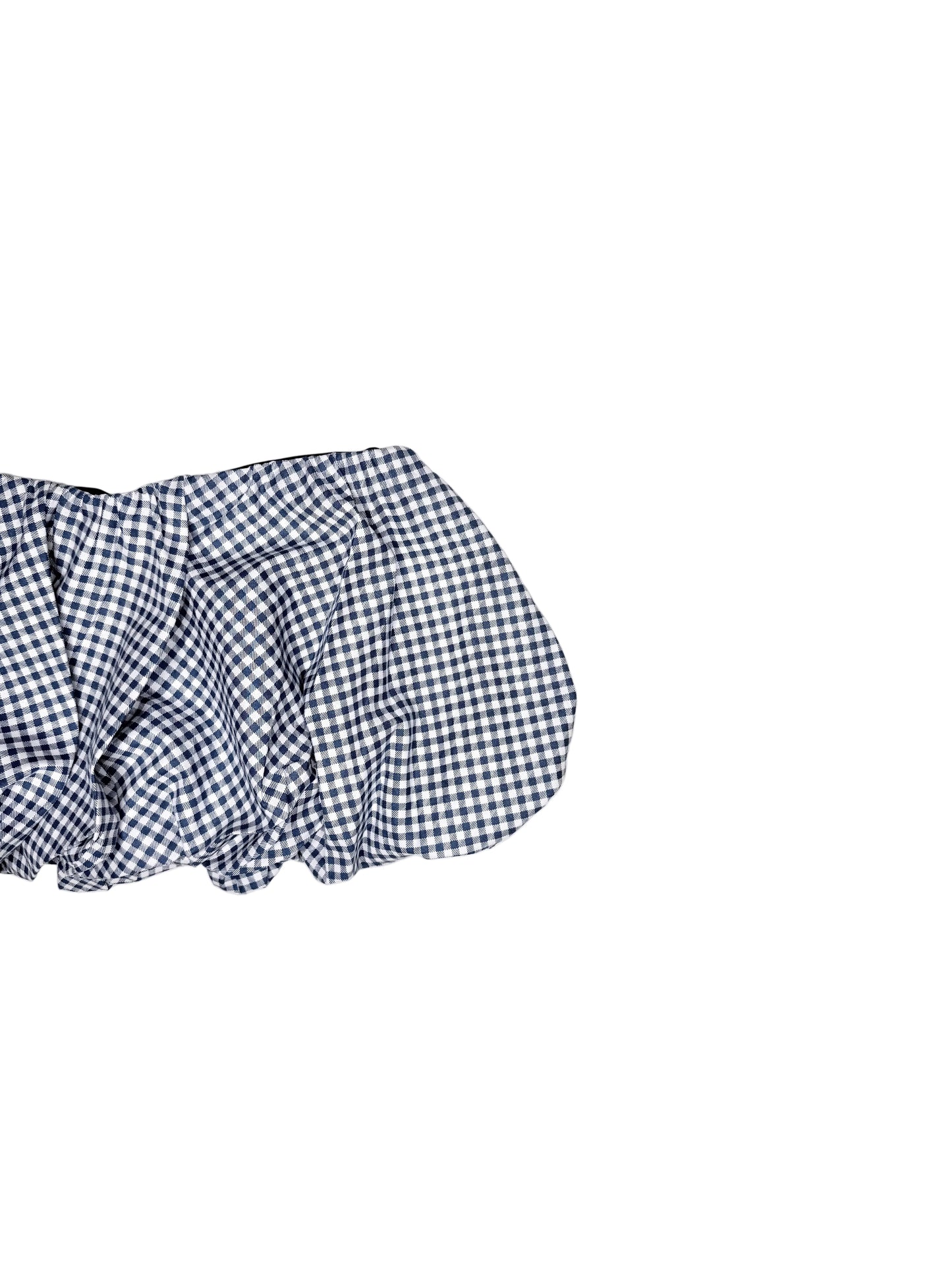 Teal Gingham Bubble