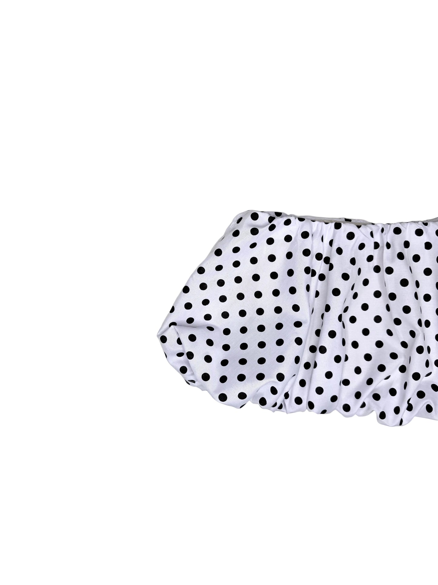 White and Black Polka Dot