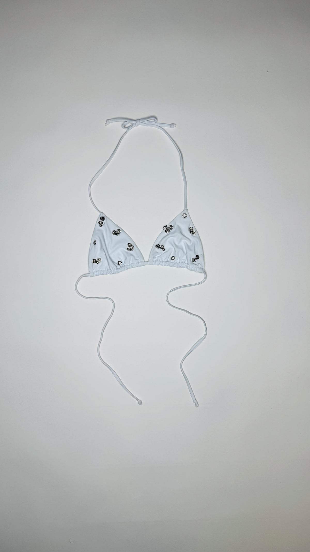 White Pierced Bikini