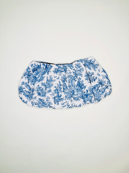 Blue Toile Bubble