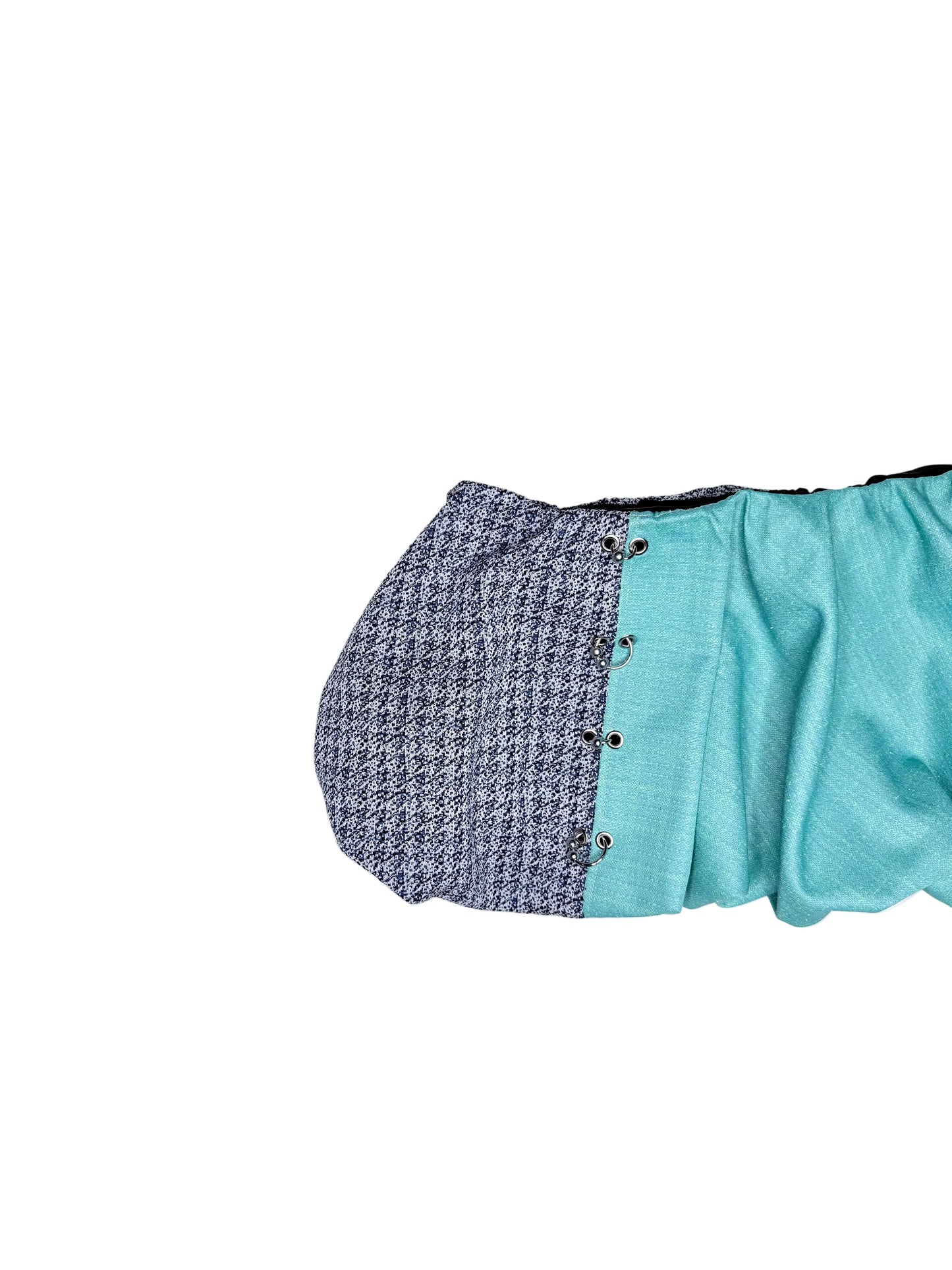 Split Plaid Bubble