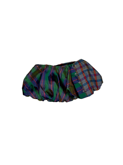 Split Pierced Plaid